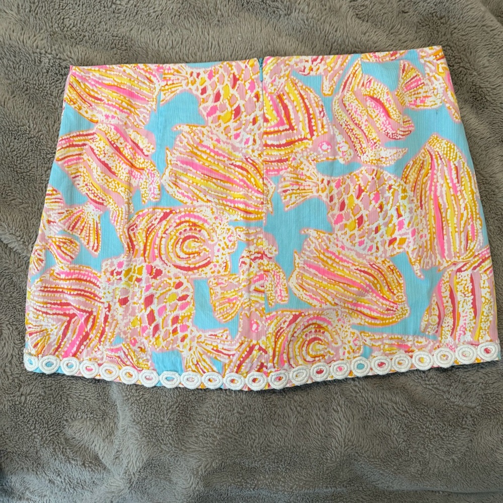Lilly Pulitzer Pink and Yellow  Skort size 12 - Picture 2 of 6